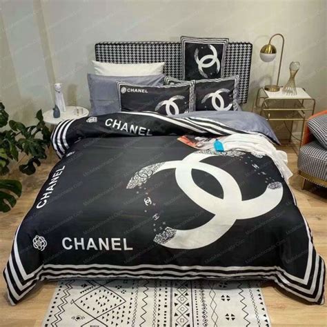 chanel bedspreads queen size